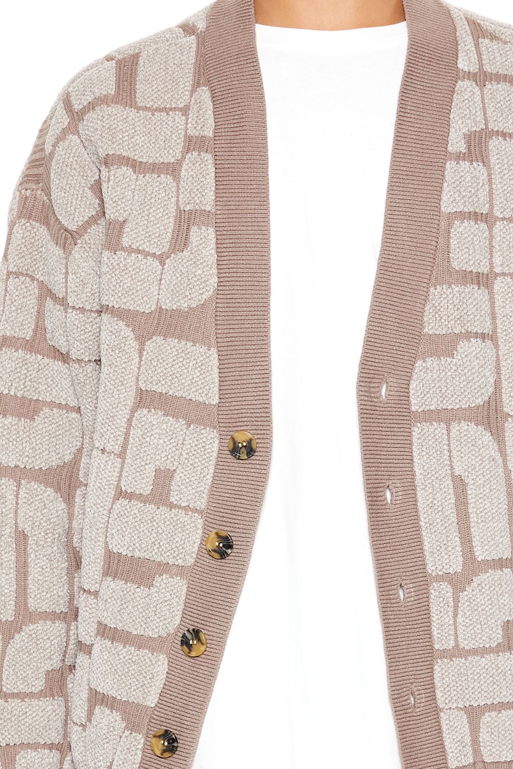 Geo Cardigan Sweater
