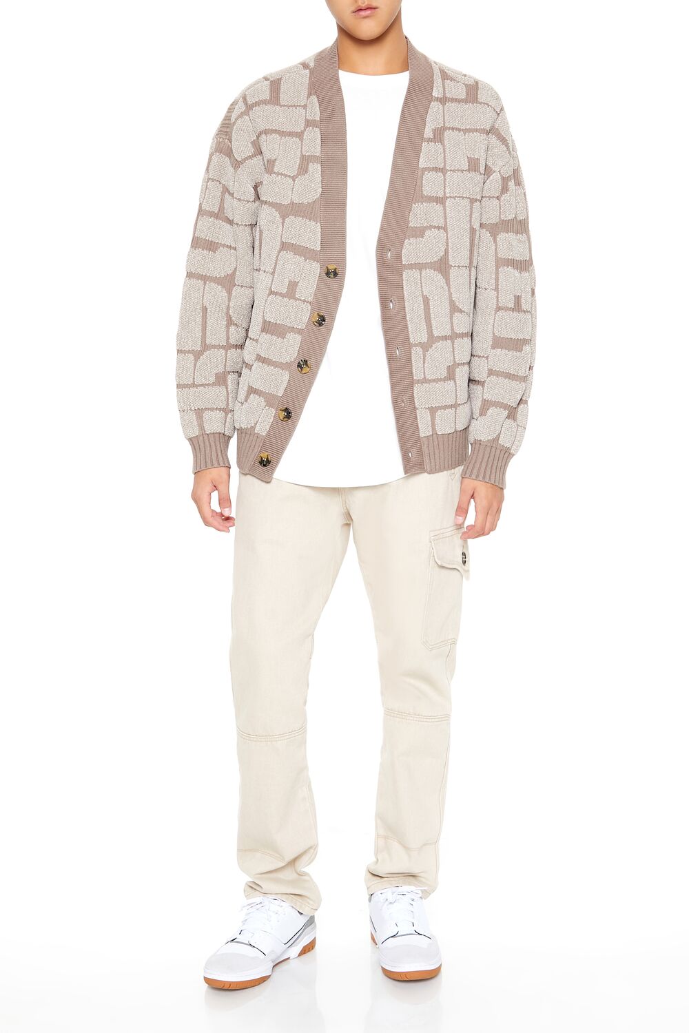 Geo Cardigan Sweater