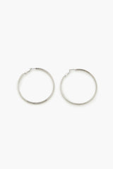 Etched Hoop Earrings