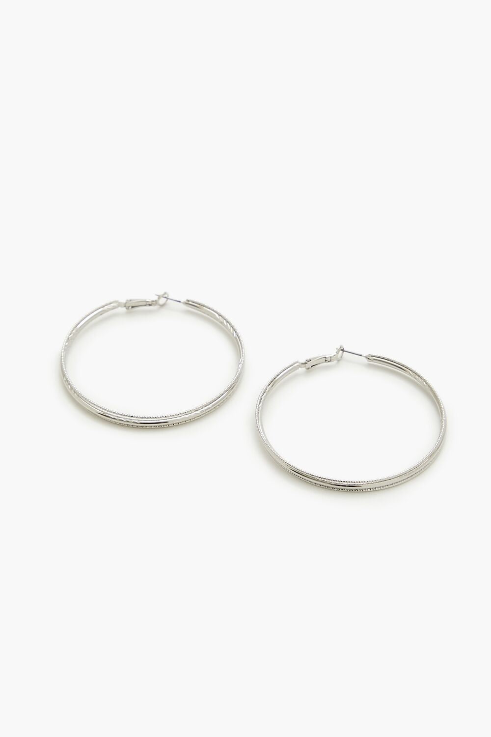 Etched Hoop Earrings