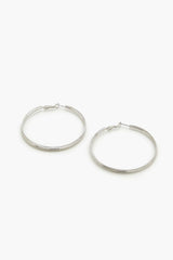 Etched Hoop Earrings