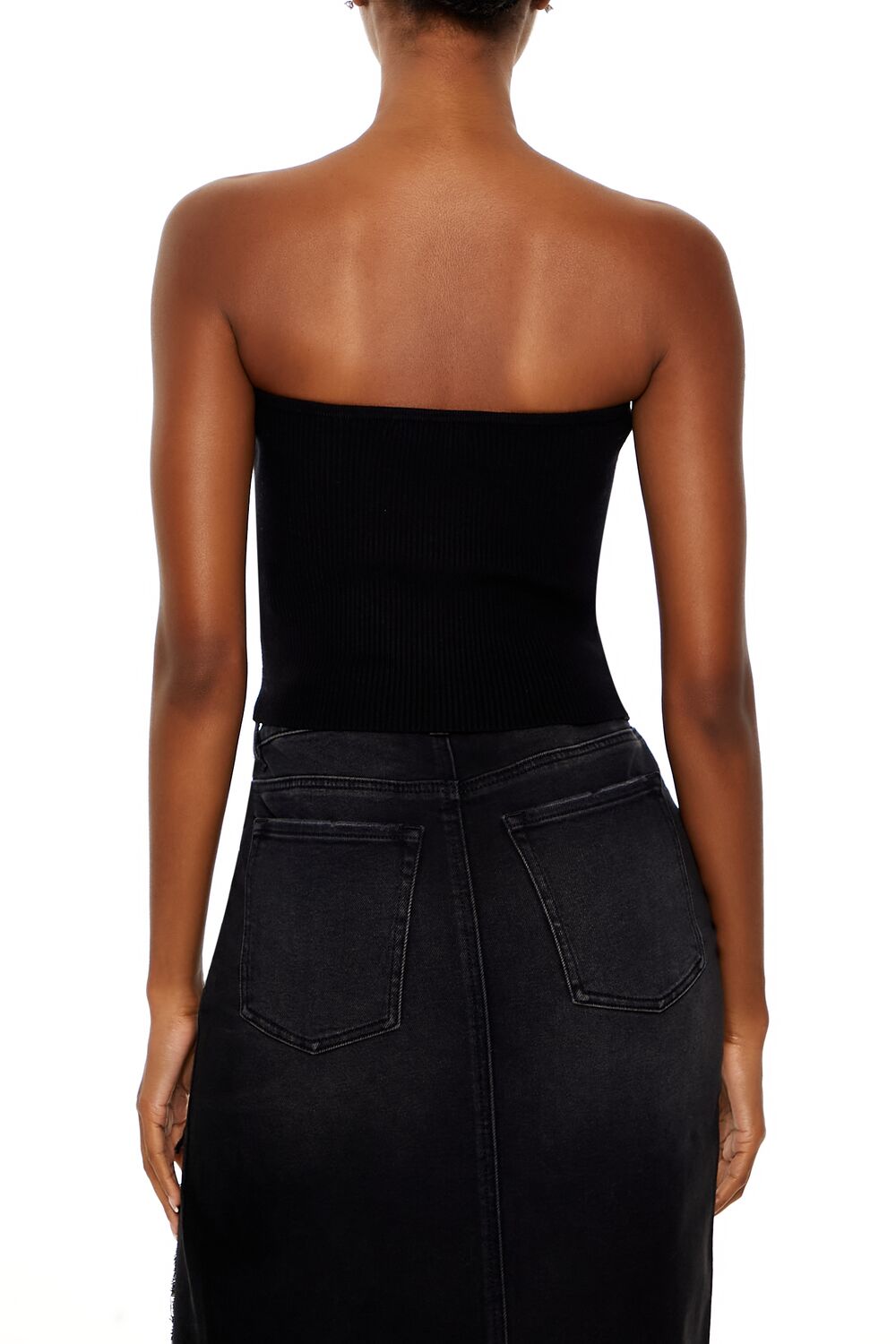 Sweater-Knit Tube Top