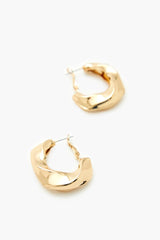 Twisted Hoop Earrings
