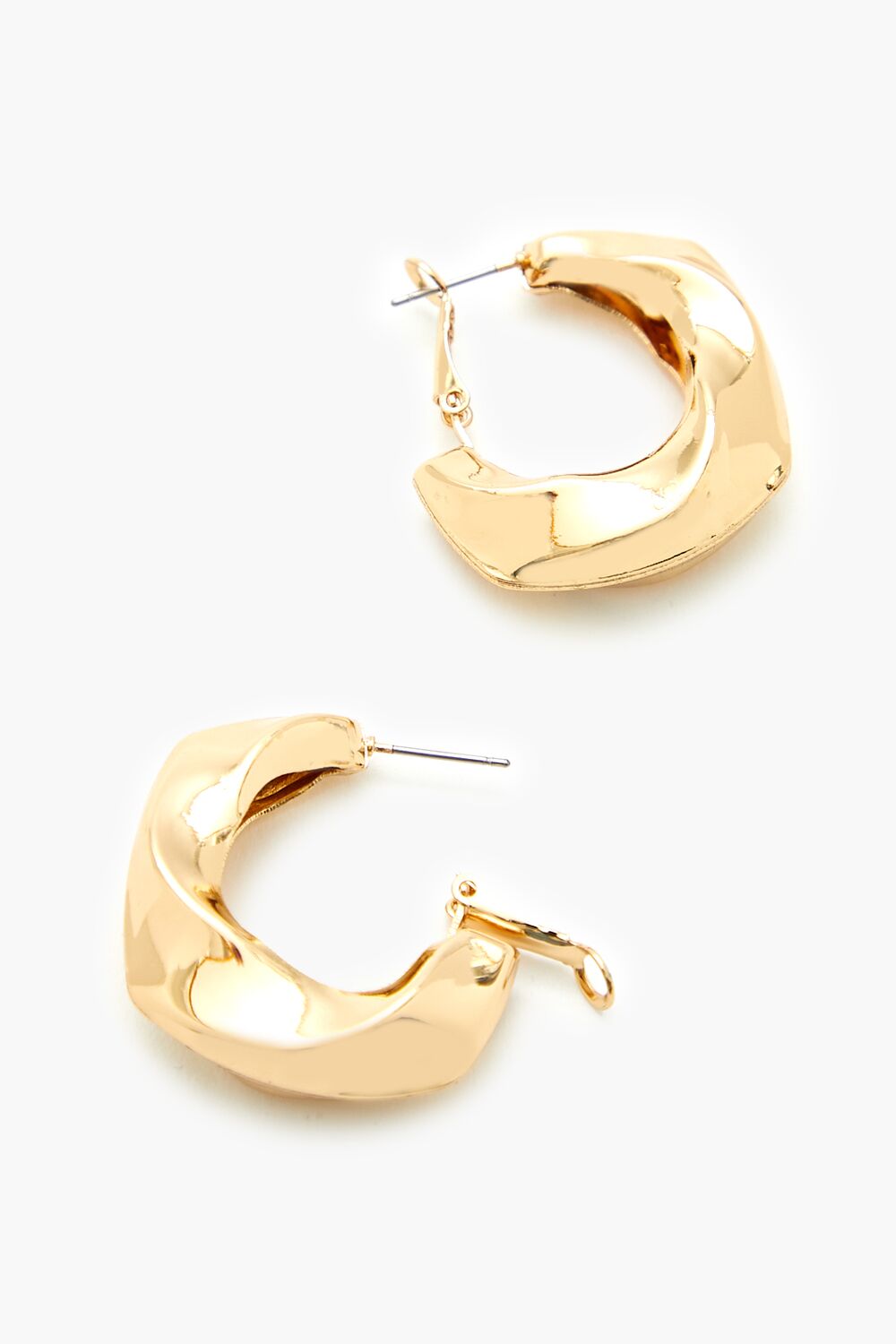 Twisted Hoop Earrings