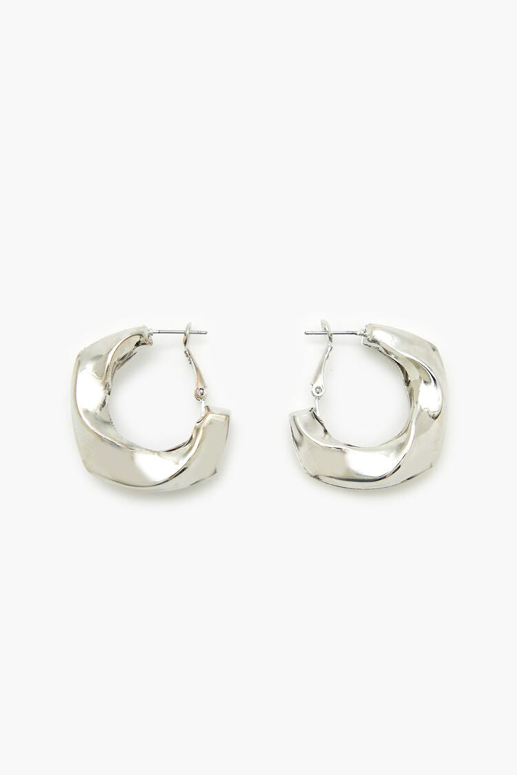 Twisted Hoop Earrings