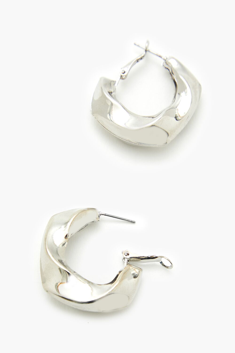 Twisted Hoop Earrings