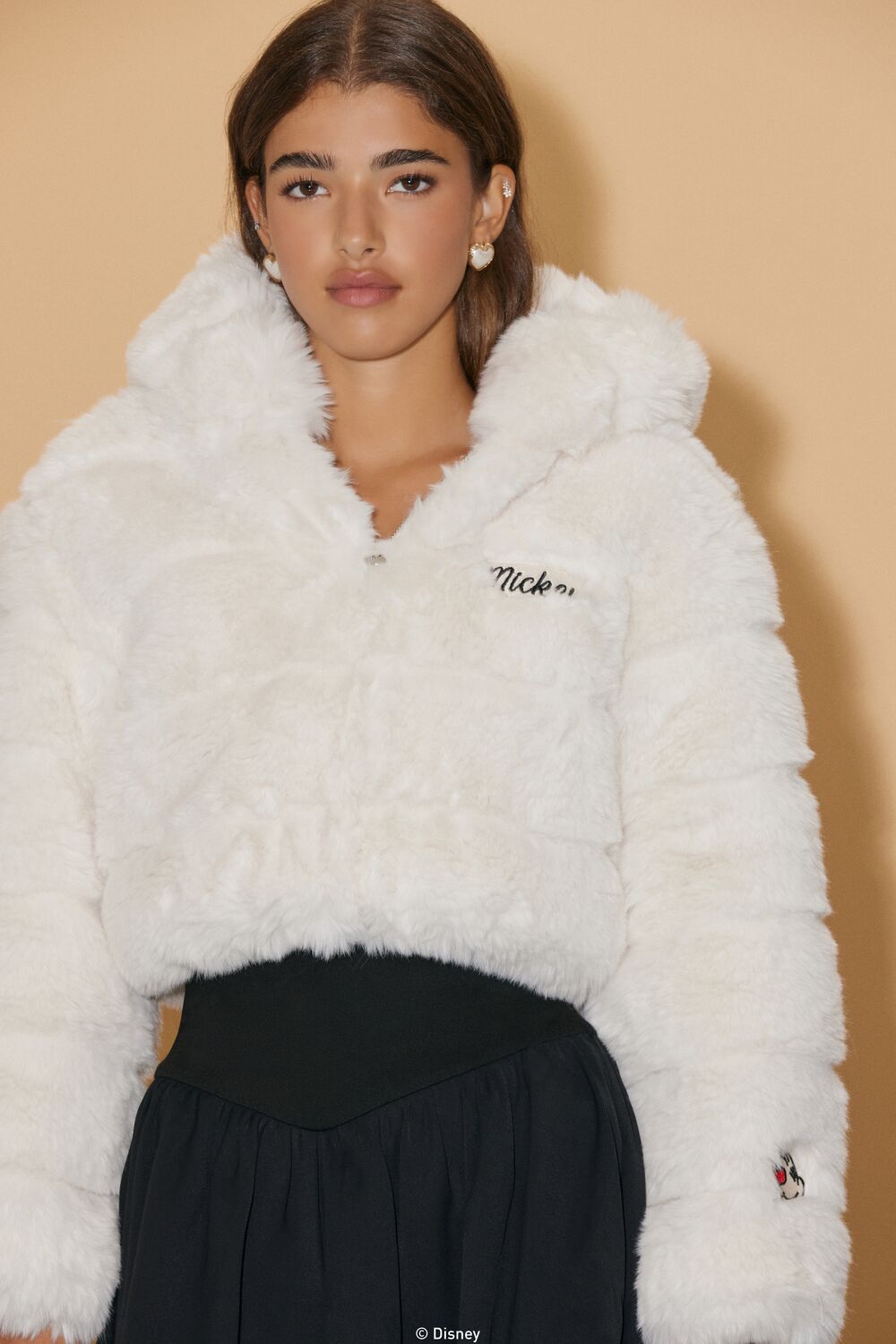 Disney Mickey Mouse Faux Fur Jacket