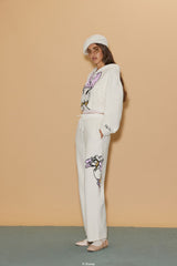 Disney Daisy Duck Faux Shearling Pants