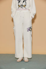 Disney Daisy Duck Faux Shearling Pants