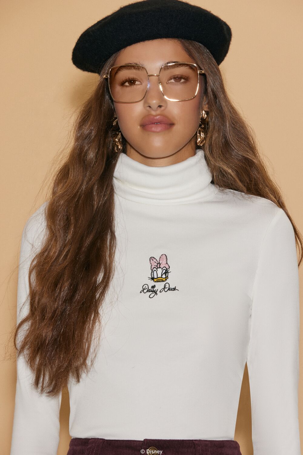 Disney Daisy Duck Turtleneck Top