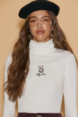 Disney Daisy Duck Turtleneck Top