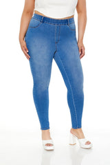 Plus Size High-Rise Skinny Jeans