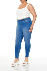 Plus Size High-Rise Skinny Jeans