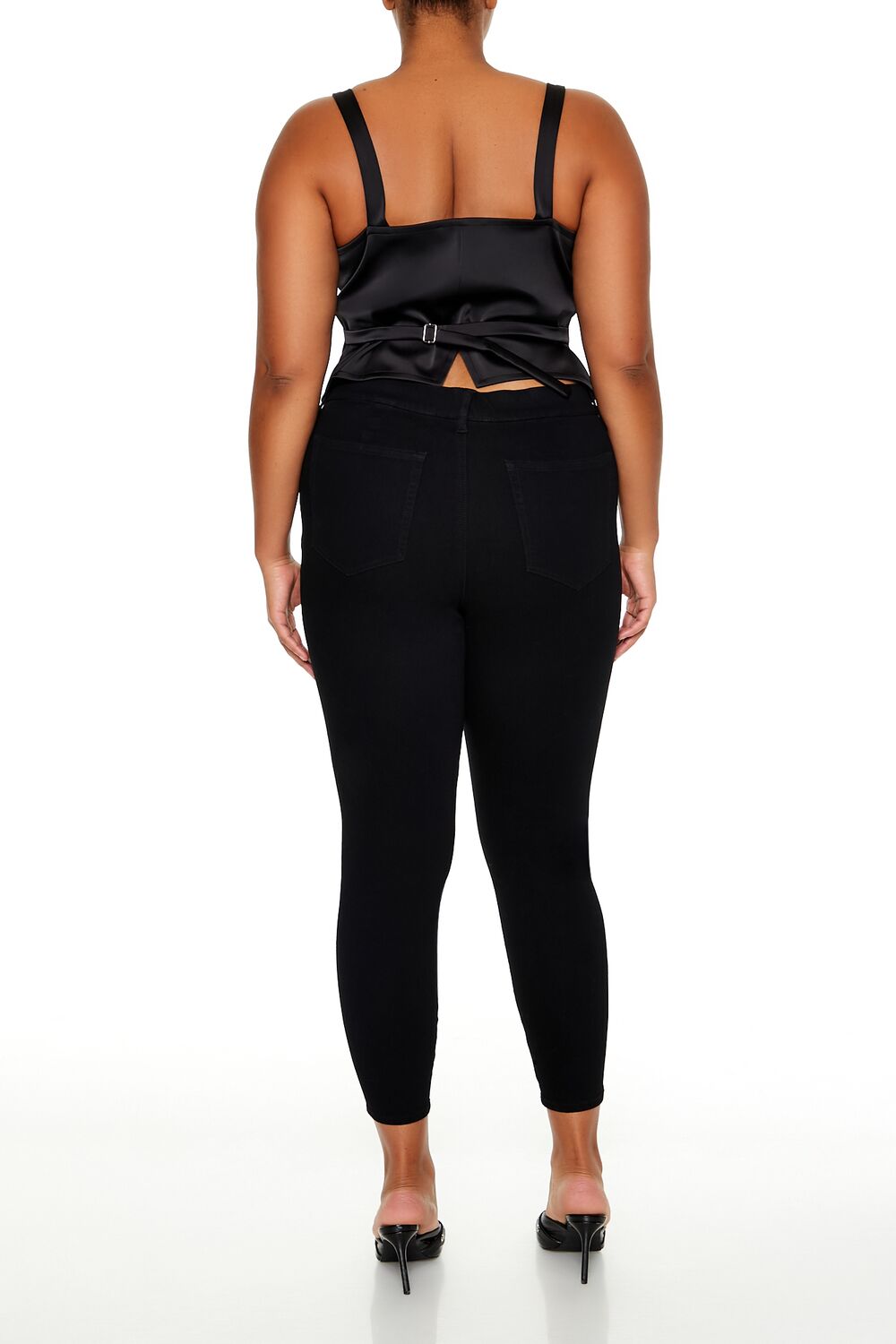 Plus Size High-Rise Skinny Jeans