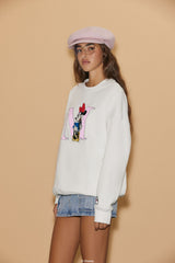 Unisex Disney Minnie Mouse Sequin Pullover