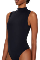 Contour Sculpt Mock Neck Bodysuit