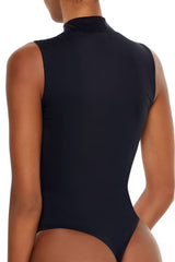 Contour Sculpt Mock Neck Bodysuit
