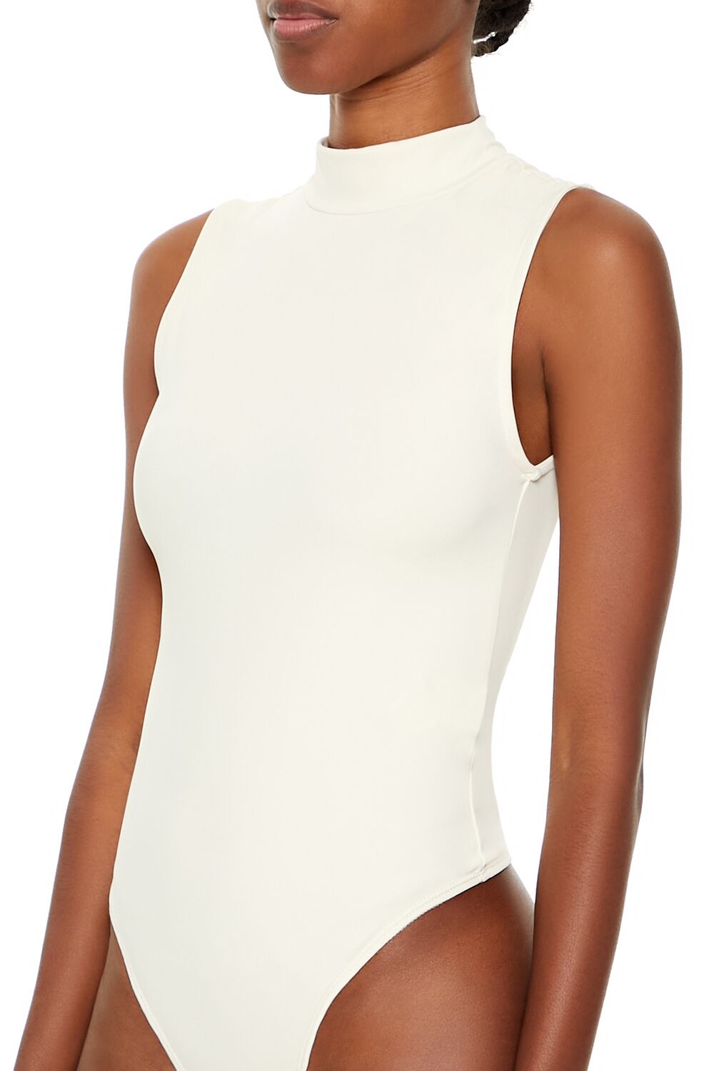 Contour Sculpt Mock Neck Bodysuit