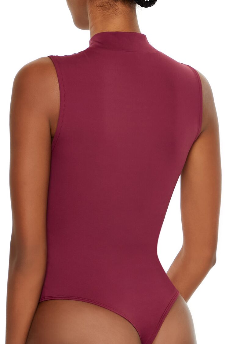Contour Sculpt Mock Neck Bodysuit