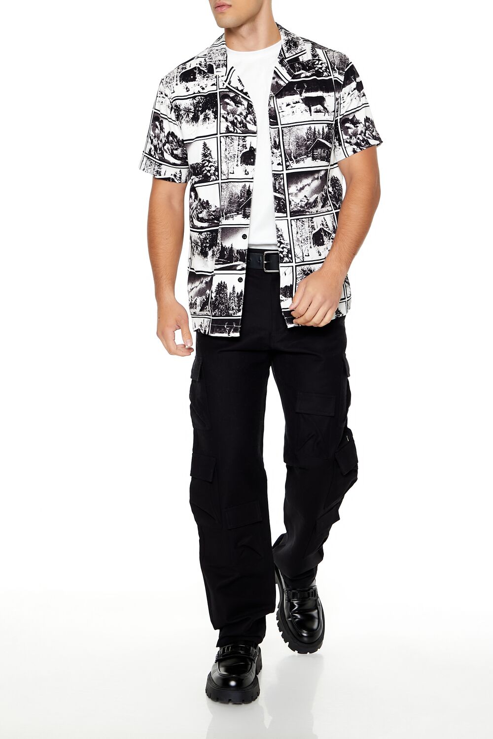 Winter Landscape Graphic Shirt