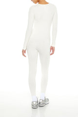 Scoop Ribbed Knit Jumpsuit