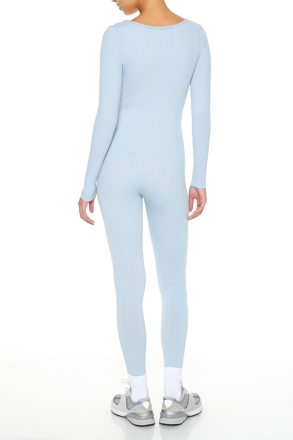 Scoop Ribbed Knit Jumpsuit