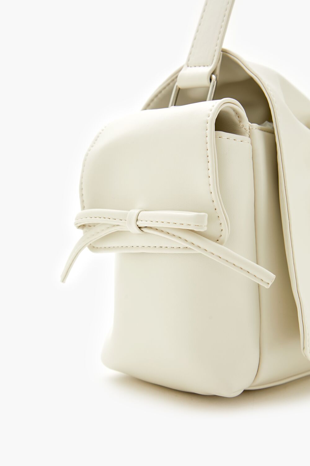 Ruched Bow Shoulder Bag