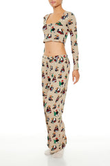Christmas Teddy Bear Pajama Pants