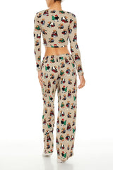 Christmas Teddy Bear Pajama Pants