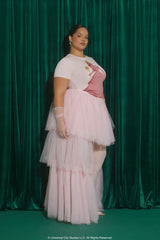 Plus Size Wicked High-Low Skirt