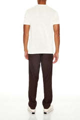 Studded Slim-Fit Mid-Rise Pants