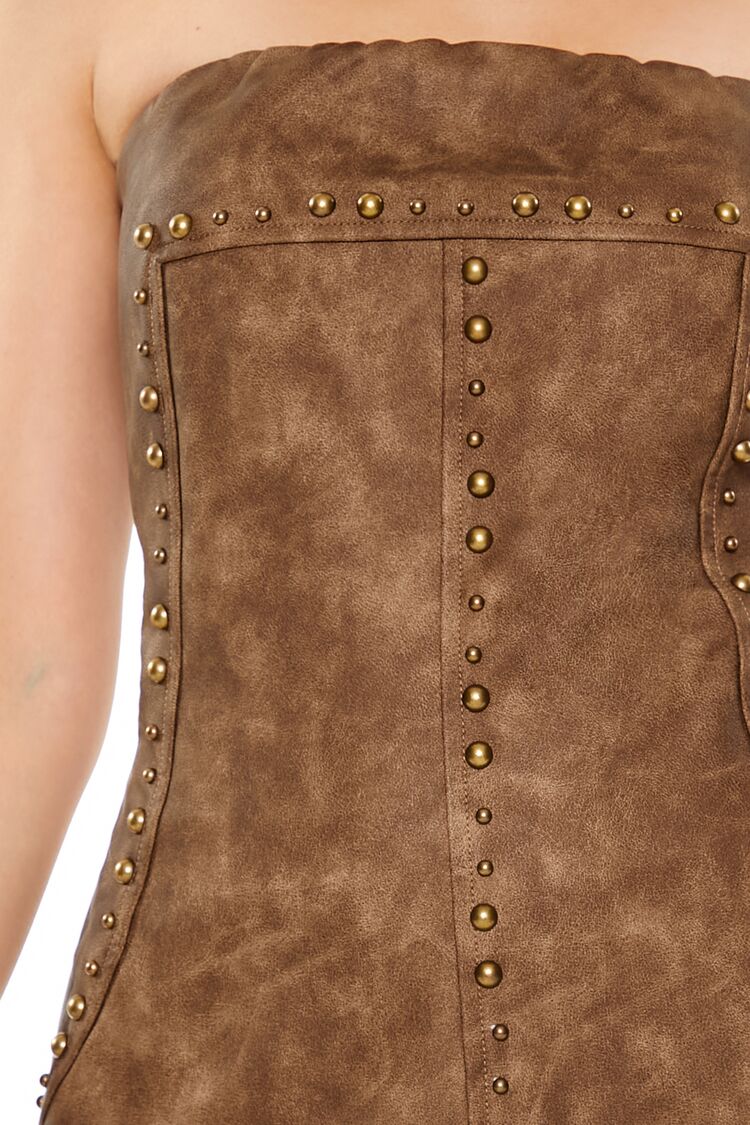Studded Tube Mini Dress