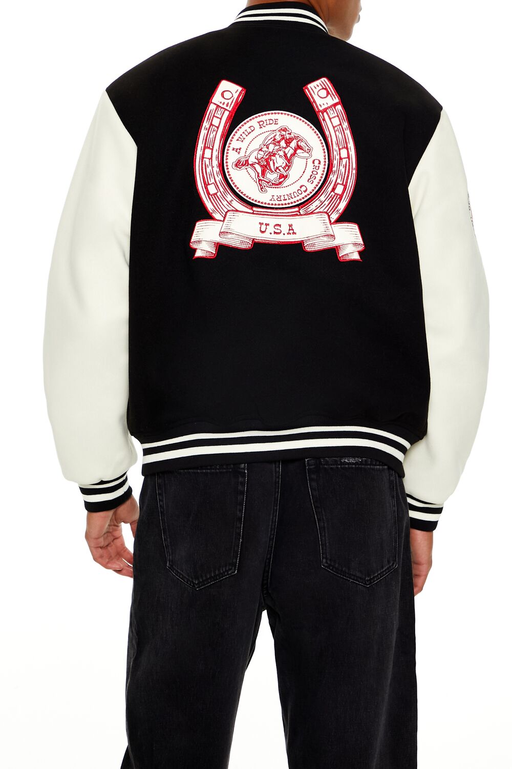 Horseshoe Varsity Bomber Jacket
