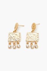 Rhinestone Chandelier Earrings