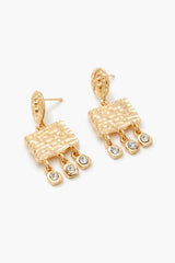 Rhinestone Chandelier Earrings