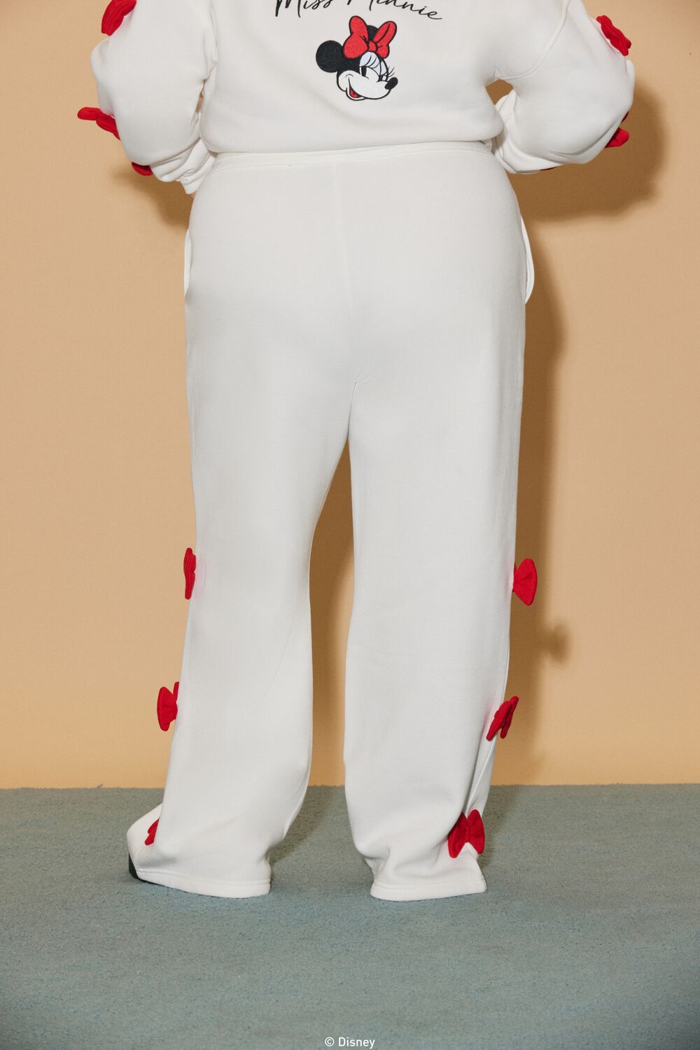 Plus Size Disney Minnie Mouse Bow Sweatpants