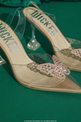 Wicked Butterfly Pointed Heels