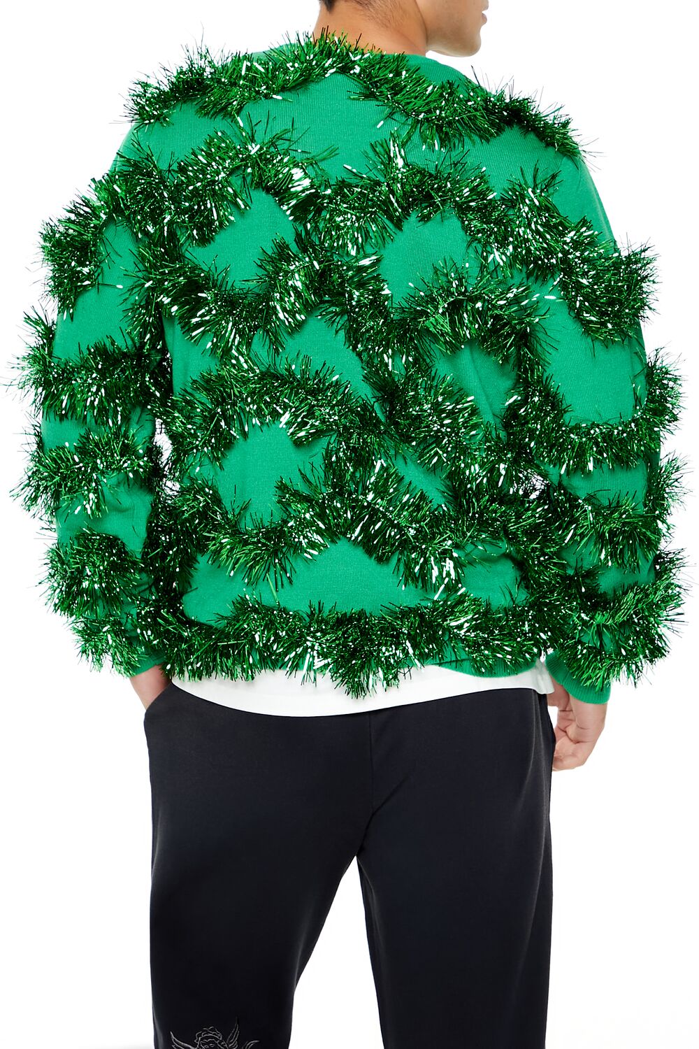Unisex Tinsel & Ornament Sweater
