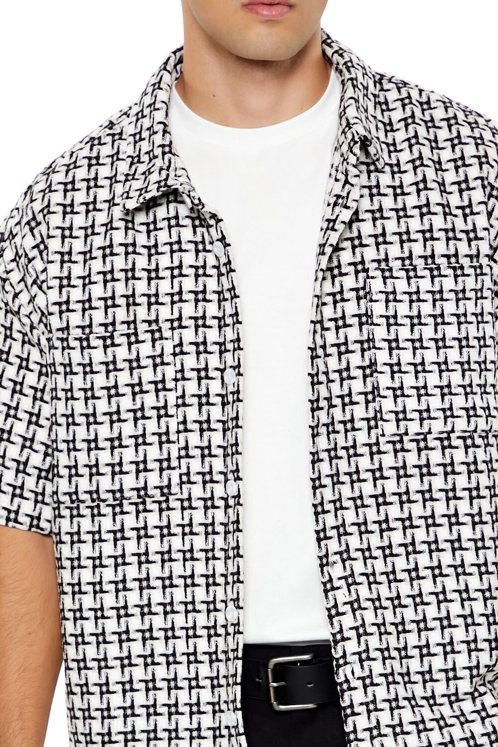 Textured Geo Shirt