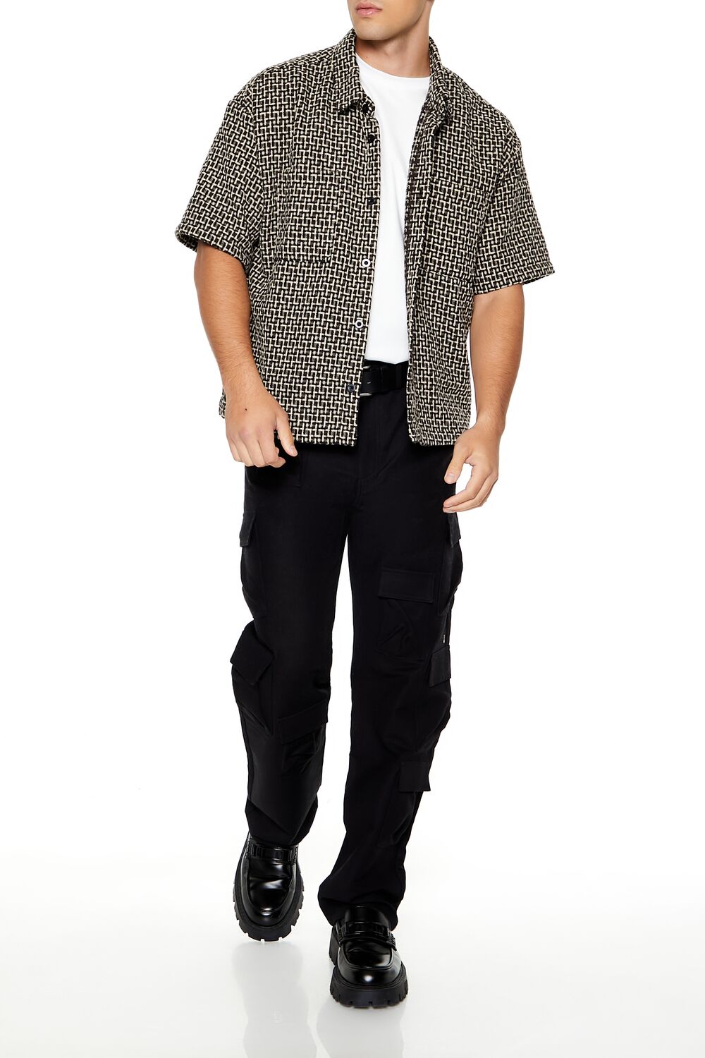 Textured Geo Shirt