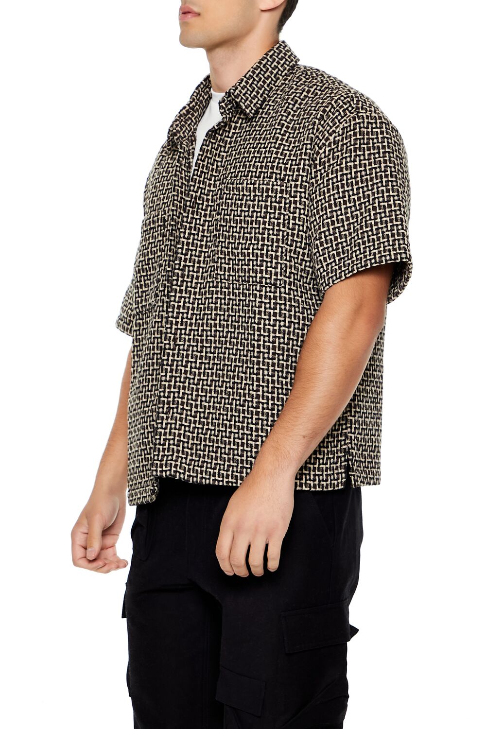 Textured Geo Shirt