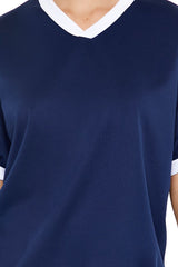 V-Neck Ringer Jersey