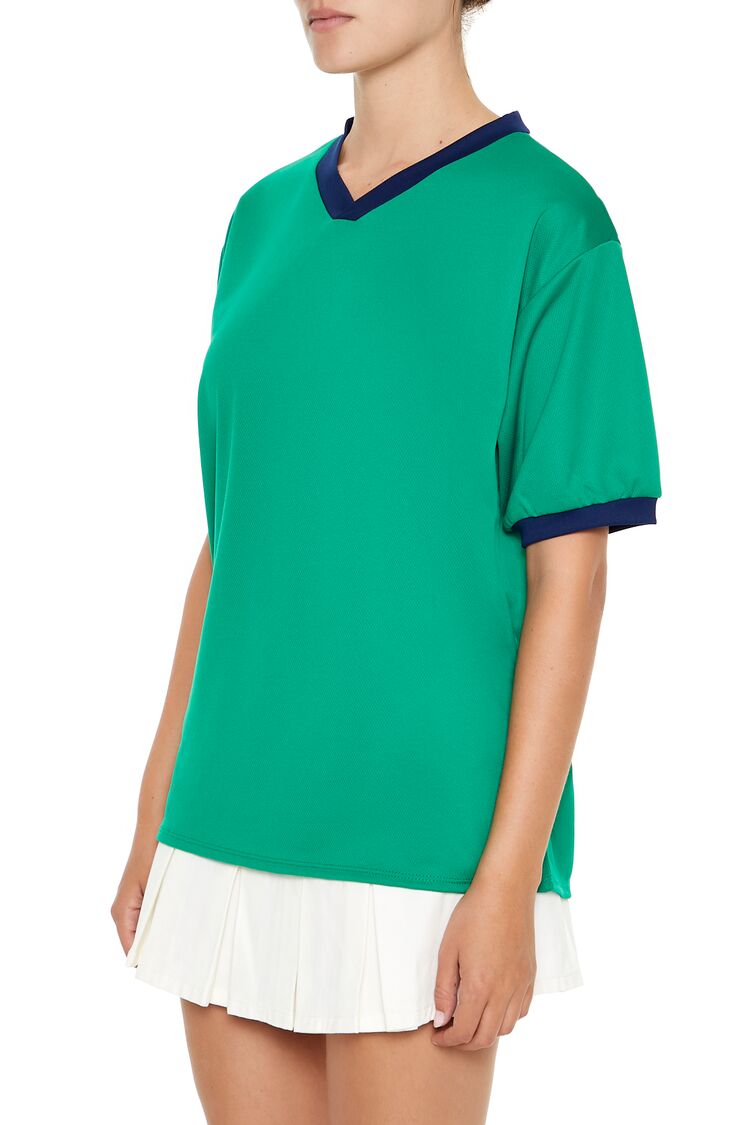 V-Neck Ringer Jersey