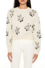 Teddy Bear Bow Sweater
