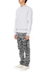Camo Drawstring Cargo Pants