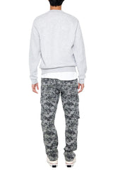 Camo Drawstring Cargo Pants