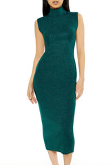 Glitter Knit Maxi Sweater Dress