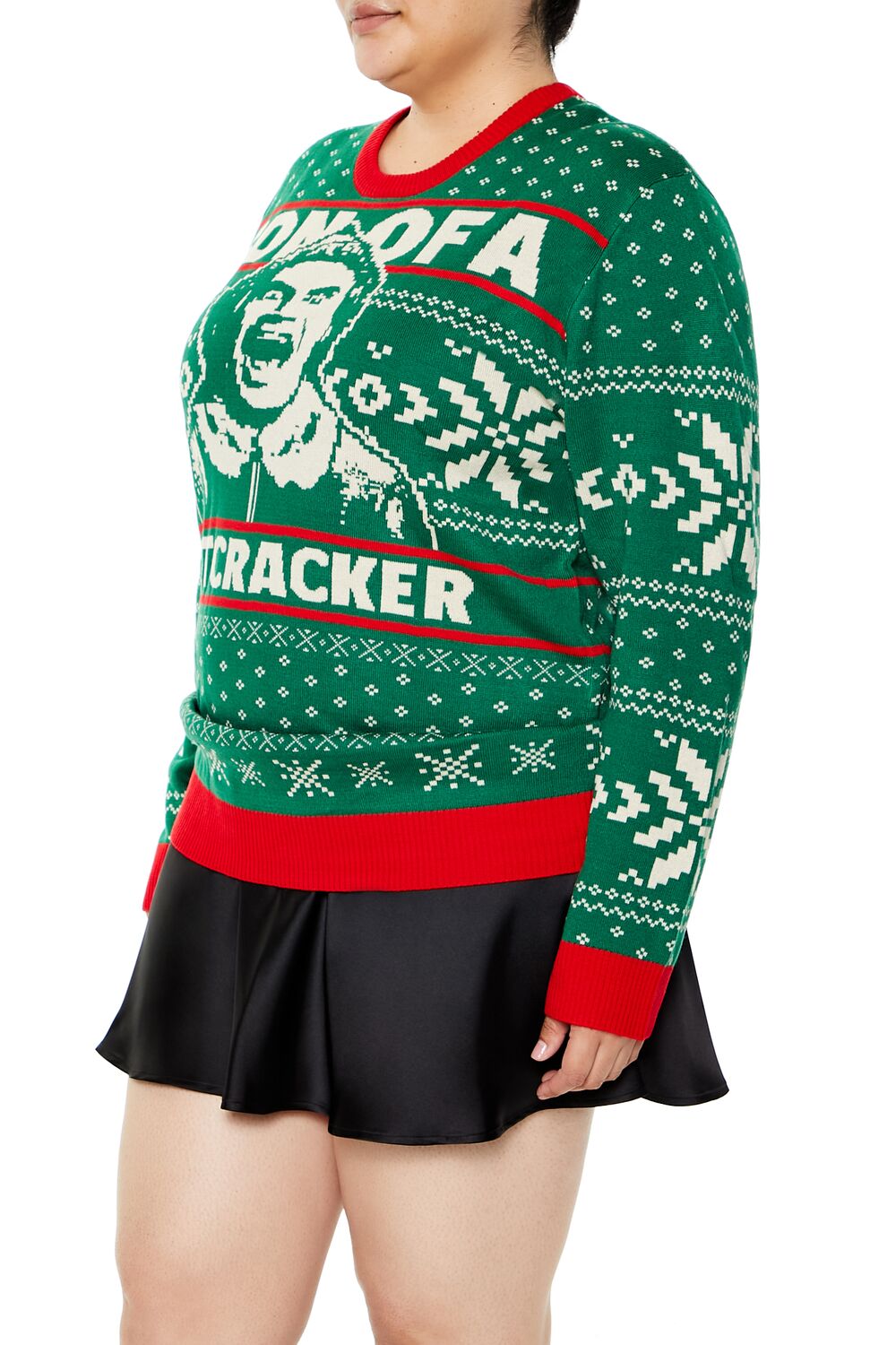 Plus Size Elf Son of a Nutcracker Sweater