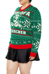 Plus Size Elf Son of a Nutcracker Sweater