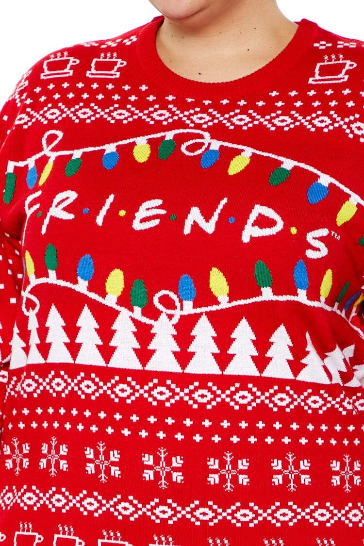 Plus Size Friends Fair Isle Sweater